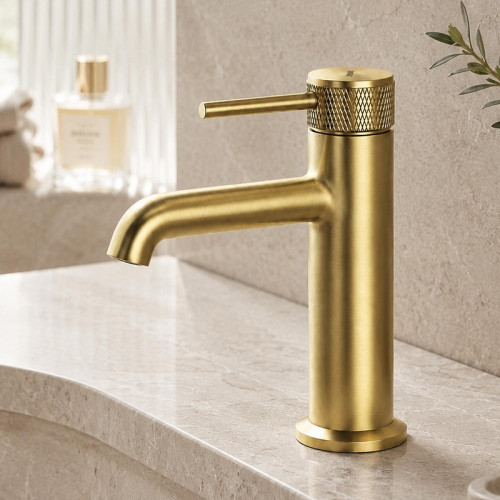 Смеситель для раковины WasserKRAFT Мюриц (Muritz) 9803BG цвет Золото матовое