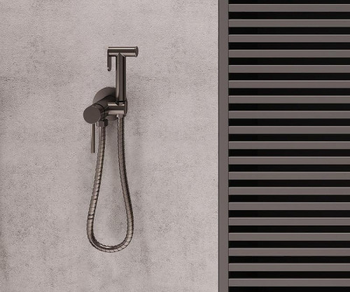 Гигиенический душ со смесителем Bronze de Luxe Liberty 701GG цвет Графит