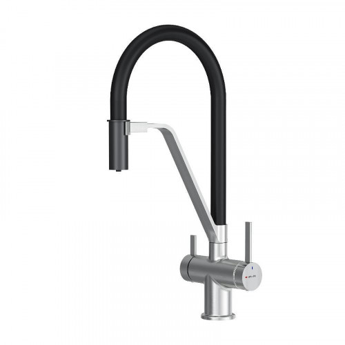 Смеситель для кухни AM.PM Func F8F07812 цвет Черный Сатин