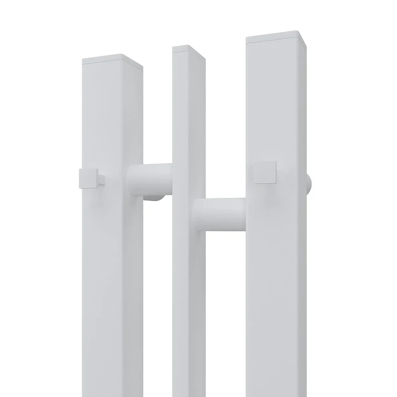 Электрический полотенцесушитель APEXTERMO Delta 800x100 DL10181WM с крючками цвет Белый матовый