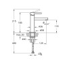 Смеситель для раковины Vitra Origin A4255626