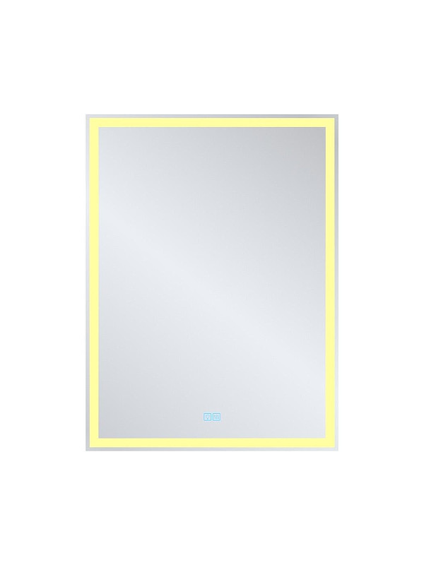 Зеркало BelBagno 60 SPC-GRT-600-800-LED-3000K-TCH-WARM с подсветкой с сенсорным выключателем и подогревом