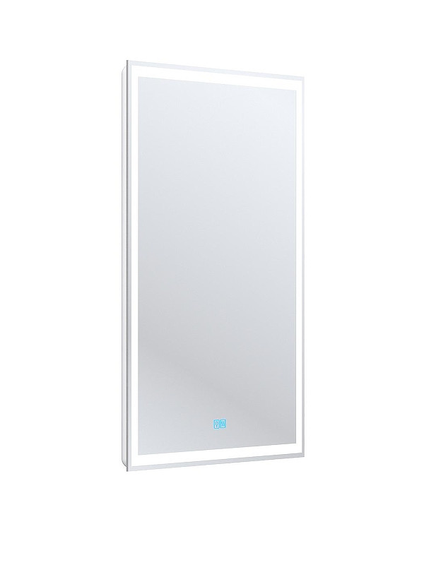 Зеркало BelBagno 60 SPC-GRT-600-800-LED-3000K-TCH-WARM с подсветкой с сенсорным выключателем и подогревом