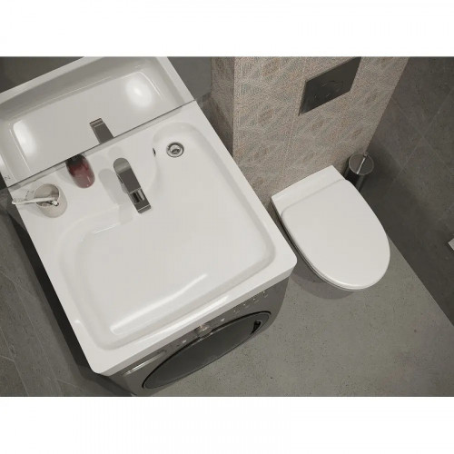 Раковина Santek Клио 1WH501780 цвет Белый с кронштейнами