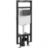 Инсталляция WasserKRAFT Dinkel 58TLT.010.ME.MB04 для унитаза с Черной матовой клавишей смыва