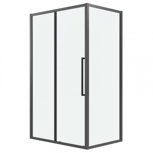 Душевая стенка Grossman Cosmo 100 200.K33.02.100.42.00 профиль Графит сатин стекло прозрачное