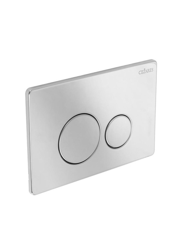 Кнопка смыва для инсталляции Cezares Релакс (Relax) CZR-310R-01-AF цвет Хром матовый