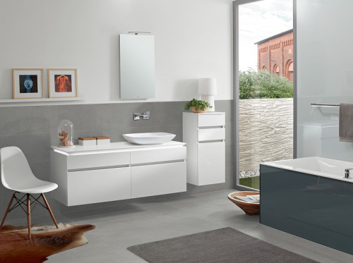 Квариловая ванна Villeroy&amp;Boch Squaro Edge 12 180x80 UBQ180SQE2DV-01 без гидромассажа