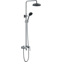 Душевая система Haiba HB2407 Хром латунь на стену