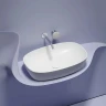 Раковина-чаша Ceramicanova Element 60 CN6049MW Белая матовая фарфор накладная