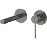 Смеситель для раковины Cezares Relax RELAX-BLI2-2-GM-W0 Оружейная сталь