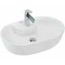 Раковина-чаша beWash Bogen 60 88611114 Белая матовая фарфор накладная