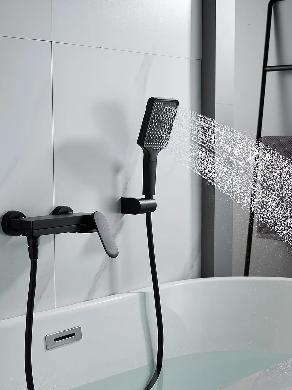 Смеситель для ванны Shevanik S4552H цвет Черный