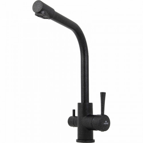 Смеситель для кухни Kaiser Merkur 26044-2 Черный мрамор латунь