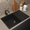 Кухонная мойка Uperwood ECON UPD-507-004 73 4010202111 цвет Черный оникс