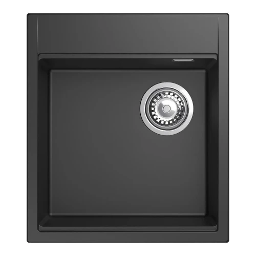 Кухонная мойка Rivelato Tesoro 45 TR-455-R antracite цвет Антрацит