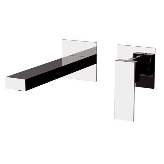 Смеситель для раковины Remer Qubica Design QD15P Хром латунь встраиваемый