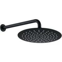 Верхний душ Caprigo Parts 99-523-NER Черный матовый латунь на стену