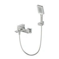 Смеситель для ванны Oliveeka D OL-639003A-BN цвет Никель матовый