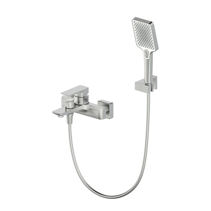 Смеситель для ванны Oliveeka D OL-639003A-BN цвет Никель матовый