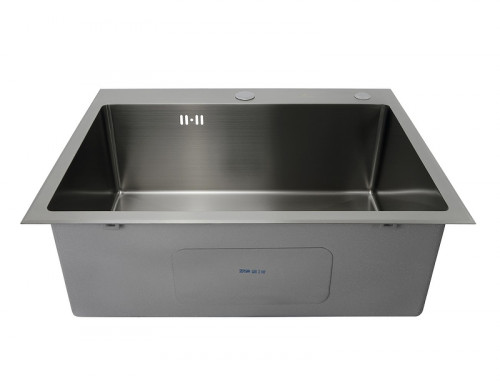 Кухонная мойка Kaiser KSM-6046 Black нержавеющая сталь встраиваемый