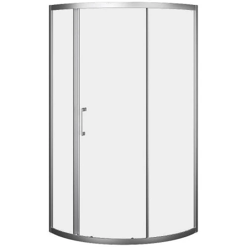 Душевой уголок AM.PM Tender Solo Slide 90x90 W45G-315-090TM профиль Хром матовый стекло прозрачное