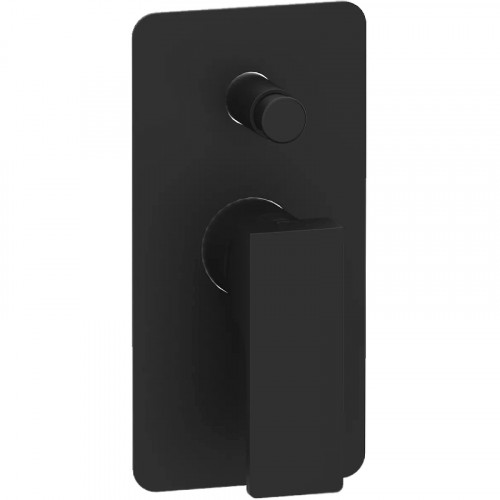 Смеситель для душа Remer Absolute AU09KBNO Черный матовый латунь встраиваемый