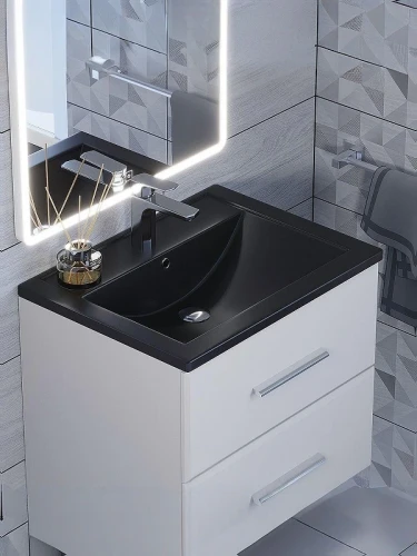 Раковина Uperwood Foster Quartz 60 291030053 цвет Уголь