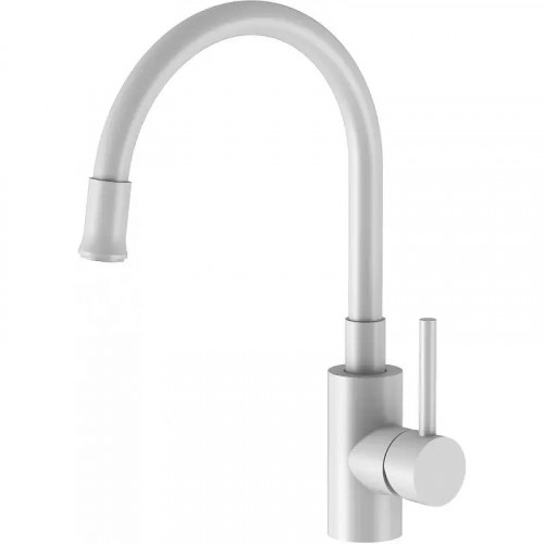Смеситель для кухни Santek Риф WH5A44025B001 цвет Белый матовый