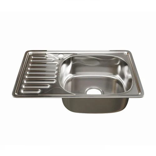 Кухонная мойка Mixline 66 R 530532 цвет Хром