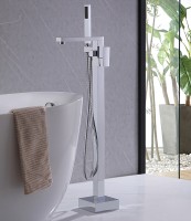 Смеситель для ванны Abber Daheim AF8215 Хром латунь на пол