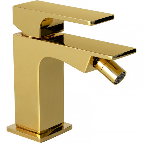 Смеситель для биде Remer Absolute AU22DO Золото глянцевое латунь