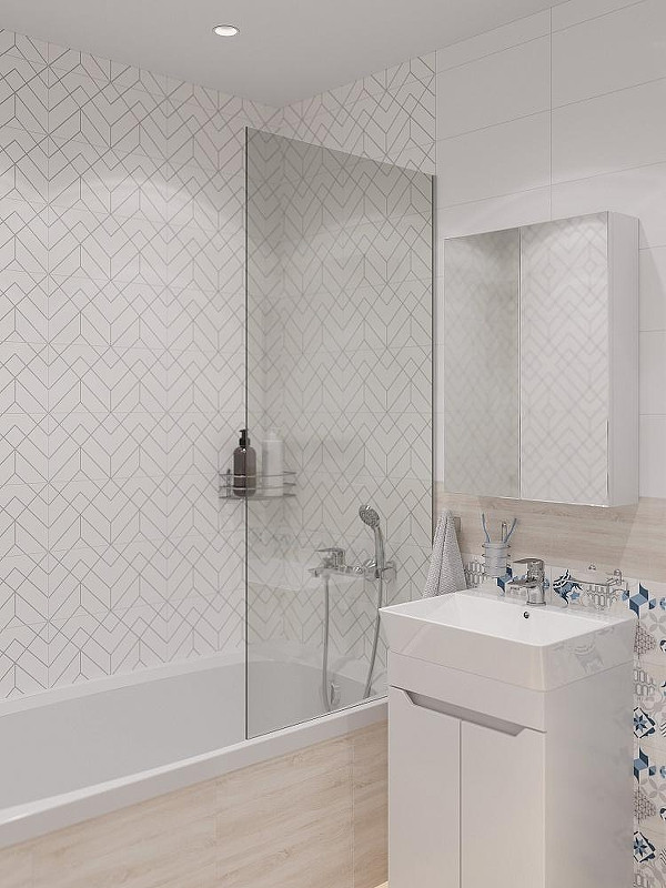 Комплект мебели для ванной DIWO Архангельск 50 цвет Белый