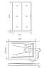 Душевая дверь Good Door Infinity WTW-120-G-CH 120 профиль Хром стекло Грейп