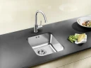 Кухонная мойка Blanco Supra 340-U 518199 Нержавеющая сталь полированная нержавеющая сталь встраиваемый