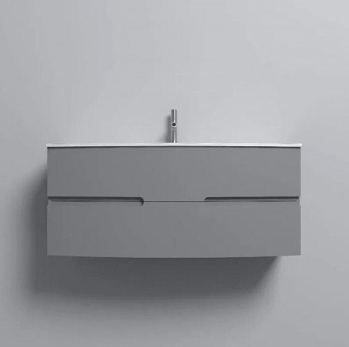 Тумба под раковину Jacob Delafon Nona 120 EB1890RU-442 подвесная Серый антрацит МДФ / ЛДСП