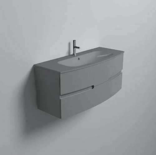 Тумба под раковину Jacob Delafon Nona 120 EB1890RU-442 подвесная Серый антрацит МДФ / ЛДСП