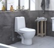 Унитаз компакт Кировит Бриг Вн УнБ85 с бачком и сиденьем Микролифт