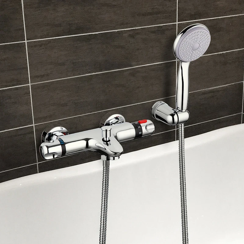 Смеситель для ванны Frap H51 F3051 с термостатом
