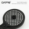 Душевая система Gappo G03-6 G2403-6 Черная матовая Хром латунь на стену