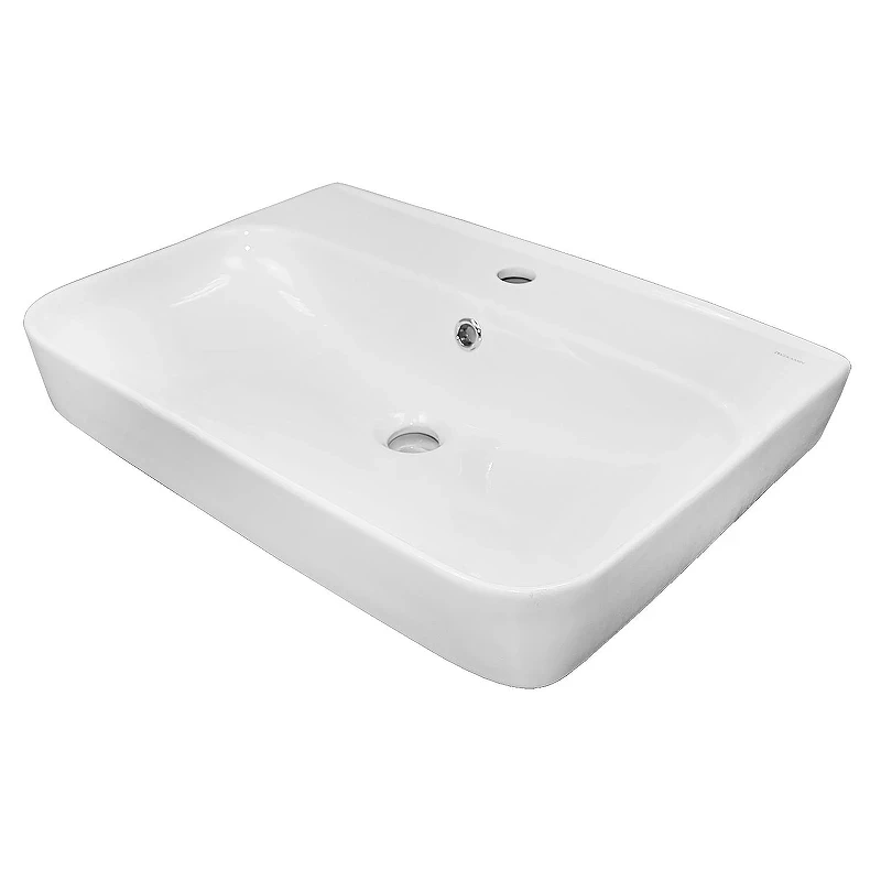 Тумба с раковиной Loranto Mari 60 CS00105327 подвесная цвет Белый глянцевый
