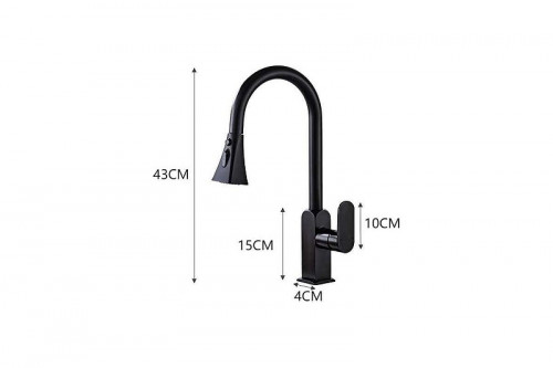 Смеситель для кухни Ekko E6003-5 цвет Сатин