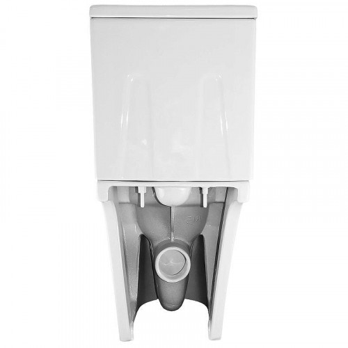 Унитаз компакт Azario Leo Торнадо Flushing AZ-1253CT цвет Белый с бачком и сиденьем Микролифт