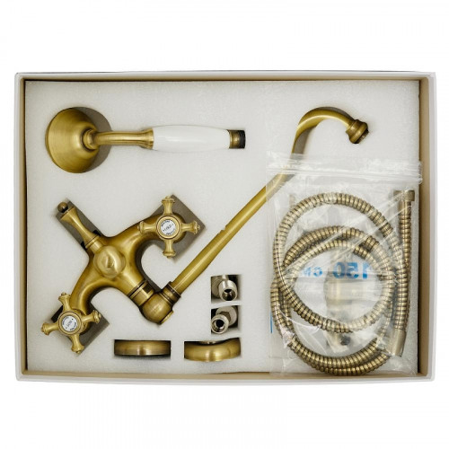 Смеситель для ванны Migliore Prestige 31597 универсальный цвет Бронза