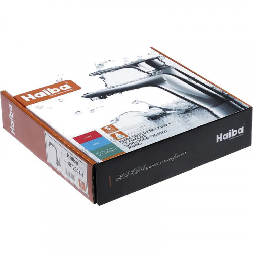 Смеситель для кухни Haiba HB72304-4 Нержавеющая сталь
