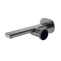 Смеситель для раковины Black&White Gravity GF-7407-GM 7407GM цвет Оружейная сталь