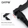 Смеситель для кухни Gappo G17-6 G4317-6 Черный матовый латунь