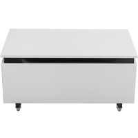 Тумба Cezares Slider 80 SLIDER-800-1C-PI-BO Bianco Opaco МДФ / ЛДСП