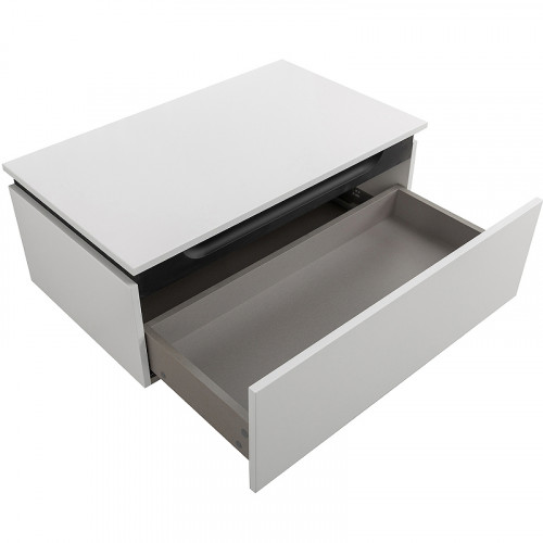 Тумба Cezares Slider 80 SLIDER-800-1C-PI-BO Bianco Opaco МДФ / ЛДСП