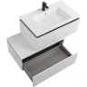 Тумба Cezares Slider 80 SLIDER-800-1C-PI-BO Bianco Opaco МДФ / ЛДСП